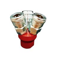 کوپلینگ باد مادگی سه راهی رونیکس 3WAYS ronix سرو ایران