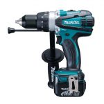 دریل پیچگوشتی چکشی شارژی 18ولت ماکیتا DHP456RFE سرو ایران