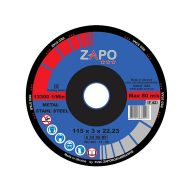 صفحه سنگ برش آهن 115mm زاپو Zapo سرو ایران