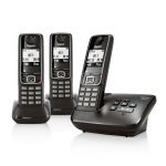 تلفن بی سیم گیگاست سه گوشی مدل A220 سرو ایران