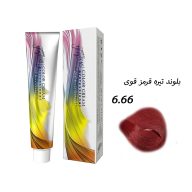 رنگ مو بلوند تیره قرمز قوی 6.66 گرجس سرو ایران