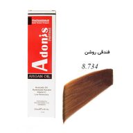 رنگ مو 8.734 آدونیس پرفکت فندقی روشن سرو ایران