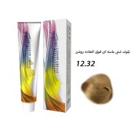رنگ مو بلوند شنی ماسه ای فوق العاده روشن 12.32 گرجس سرو ایران