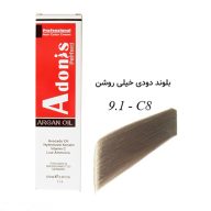 رنگ مو C7-8.1 آدونیس پرفکت بلوند دودی روشن سرو ایران
