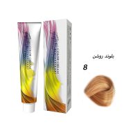 رنگ مو بلوند روشن 8 گرجس سرو ایران