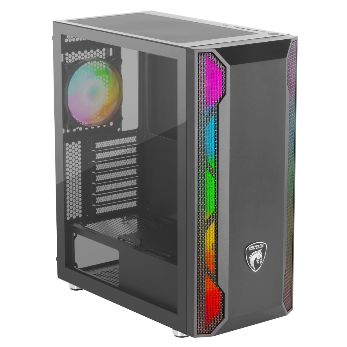 GRIFFIN G2 sarviran کیس کامپیوتر گرین GRIFFIN G2 سروایران