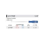 دسته بکس 1/4 درایو دسته پیچ گوشتی کینگ تونی 217712DF KingTony سروایران