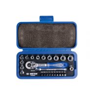 جبعه بکس 1/4 درایو 4 الی 13 میلیمتر با بیت 1/4 کینگ تونی 2525MRE KingTony سروایران