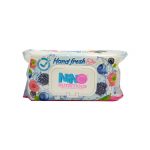 دستمال مرطوب دست و صورت نینو مخصوص خانواده سرو ایران