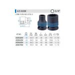 بکس 3/4 درایو 12 پر 17 میلیمتر کینگ تونی 653017M KingTony سروایران