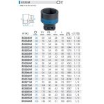 بکس فشارقوی 1" درایو 19 میلیمتر کینگ تونی 853519M KingTony سروایران