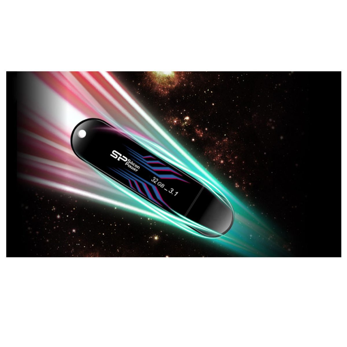 فلش مموری سیلیکون پاور 32 گیگابایت Blaze B10 سروایران