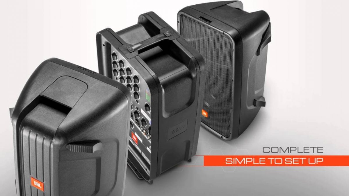اسپیکر اکتیو جی بی ال مدل EON208P به همراه Mixer سرو ایران