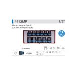 جعبه بکس 2/1 کوتاه فشارقوی 11عددی کینگ تونی4412MP سروایران