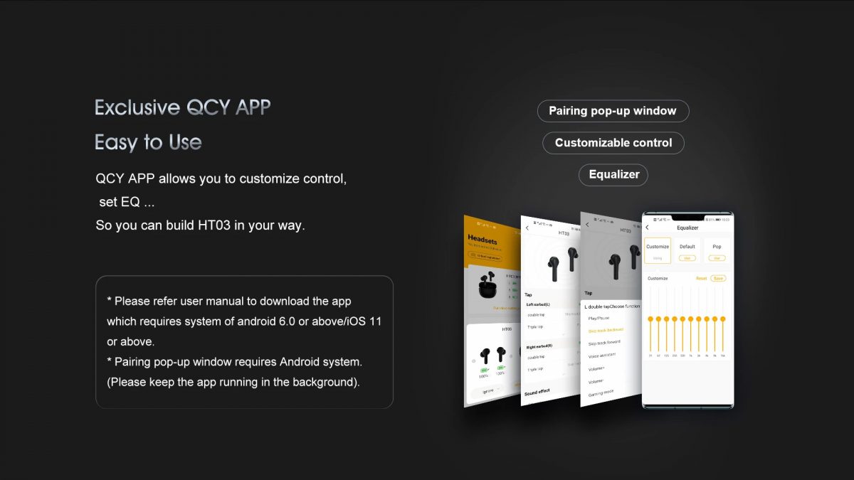 هدفون بی سیم شیائومی QCY مدل HT03 سروایران