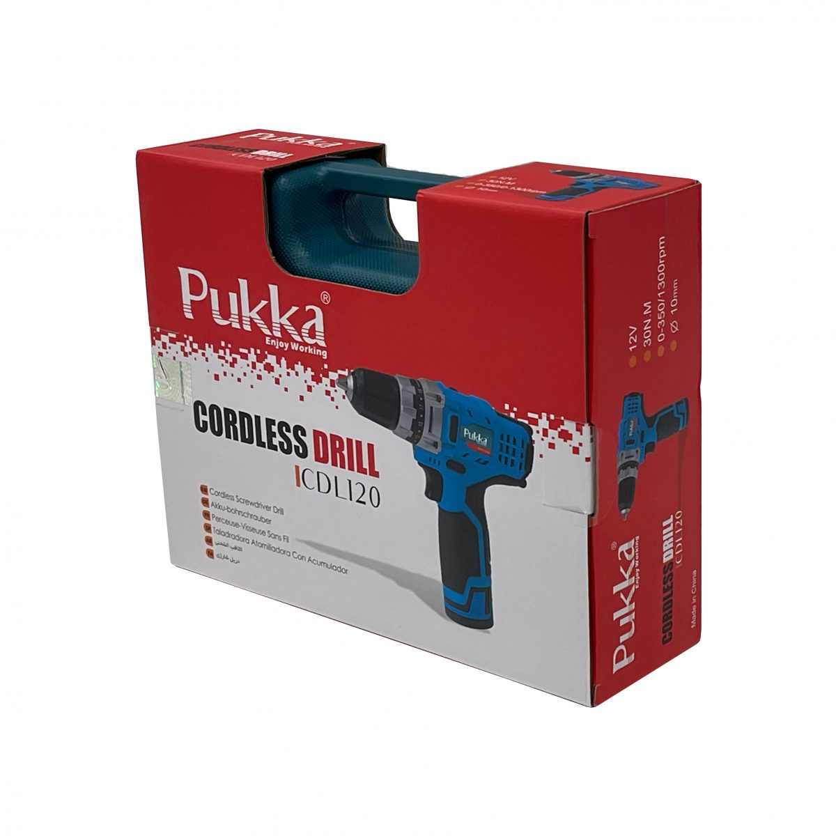 دریل پیچ گوشتی شارژی 12 ولت پوکا CDL120 سروایران