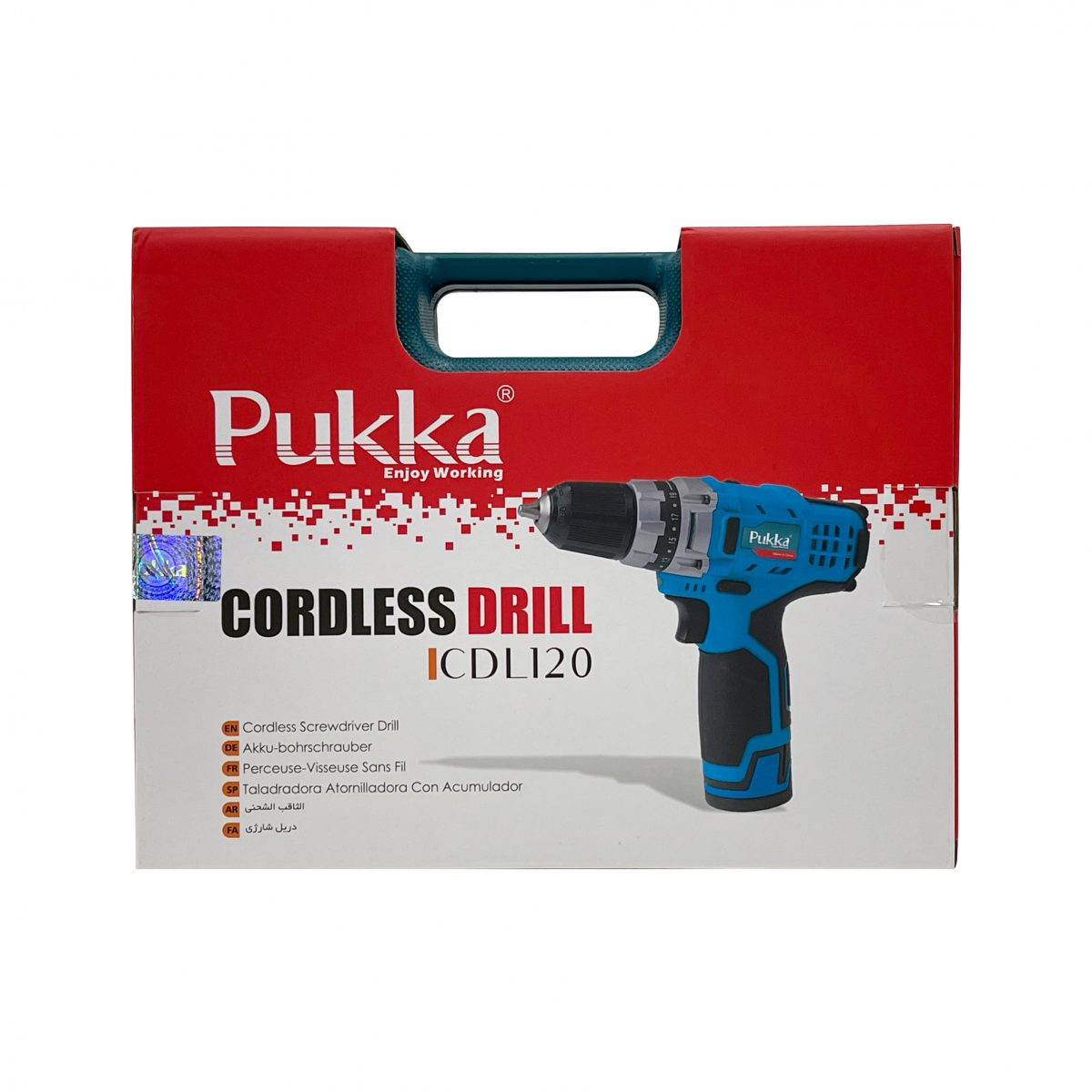 دریل پیچ گوشتی شارژی 12 ولت پوکا CDL120 سروایران
