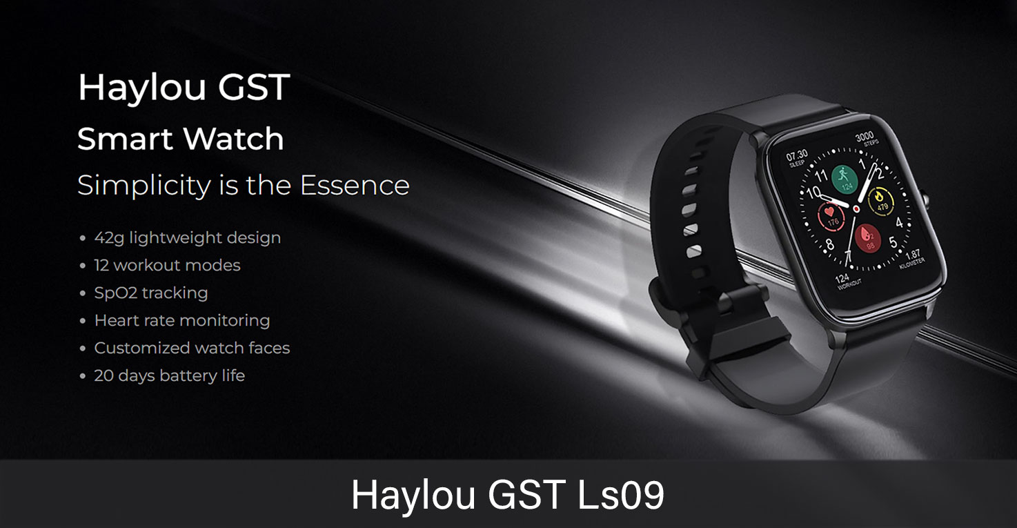 ساعت هوشمند شیائومی مدل Haylou Gst Ls09